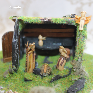 cabana grande-presepio artesanal-feito com alma