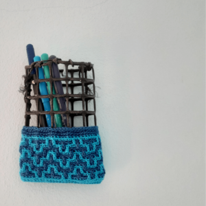 arte reciclada-croche-feito com alma