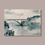 pintura aguarela porto 6