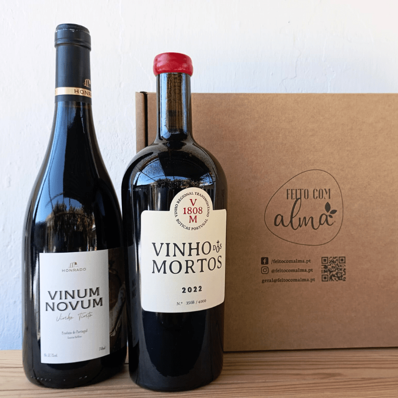 Cabaz Vinho composto por duas garrafas