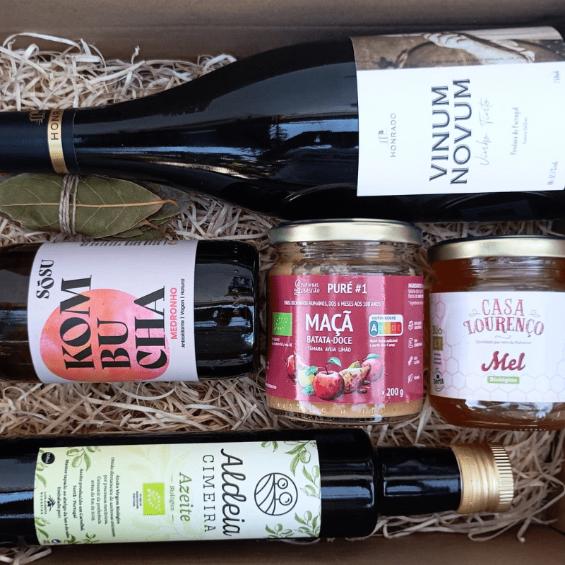 O Cabaz composto por 6 produtos